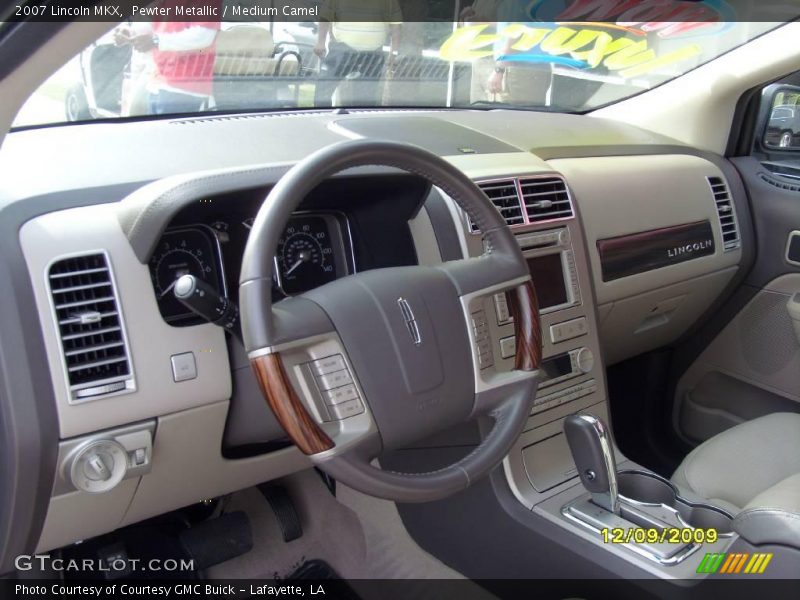 Pewter Metallic / Medium Camel 2007 Lincoln MKX