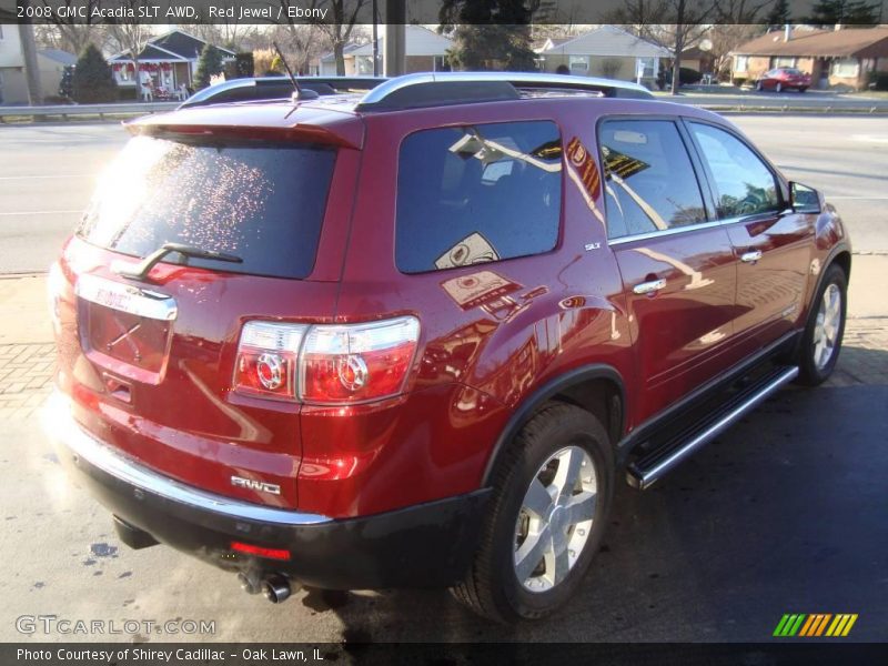 Red Jewel / Ebony 2008 GMC Acadia SLT AWD