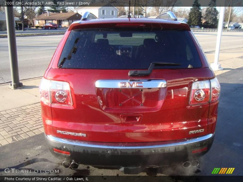 Red Jewel / Ebony 2008 GMC Acadia SLT AWD