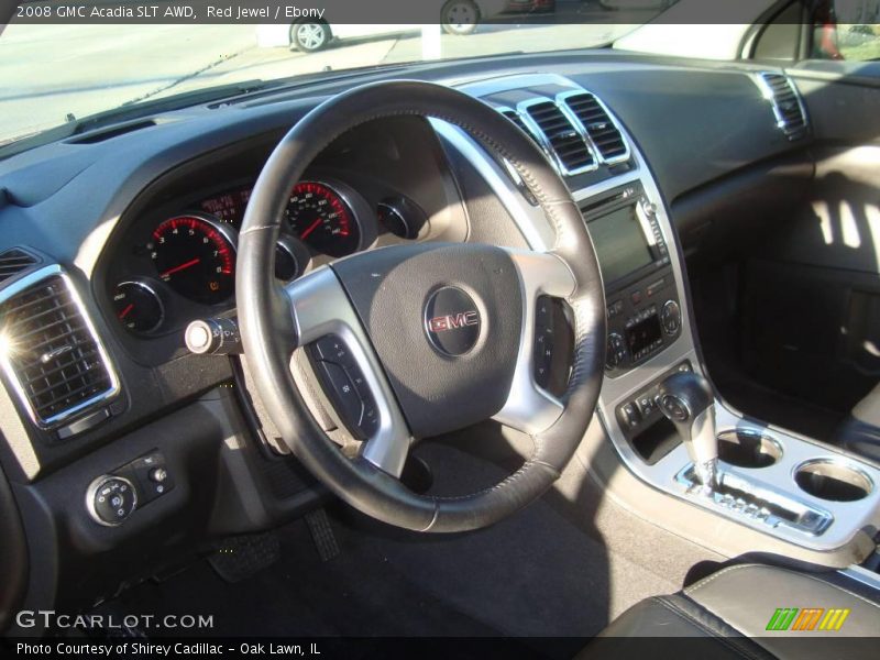Red Jewel / Ebony 2008 GMC Acadia SLT AWD