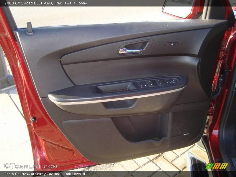 Red Jewel / Ebony 2008 GMC Acadia SLT AWD