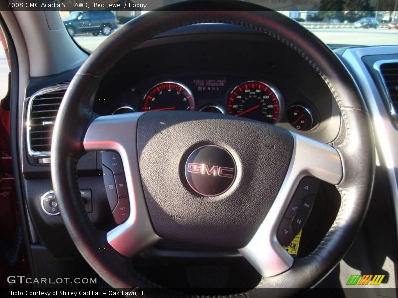 Red Jewel / Ebony 2008 GMC Acadia SLT AWD