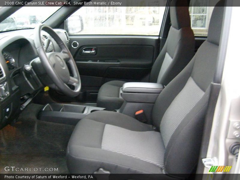 Silver Birch Metallic / Ebony 2008 GMC Canyon SLE Crew Cab 4x4