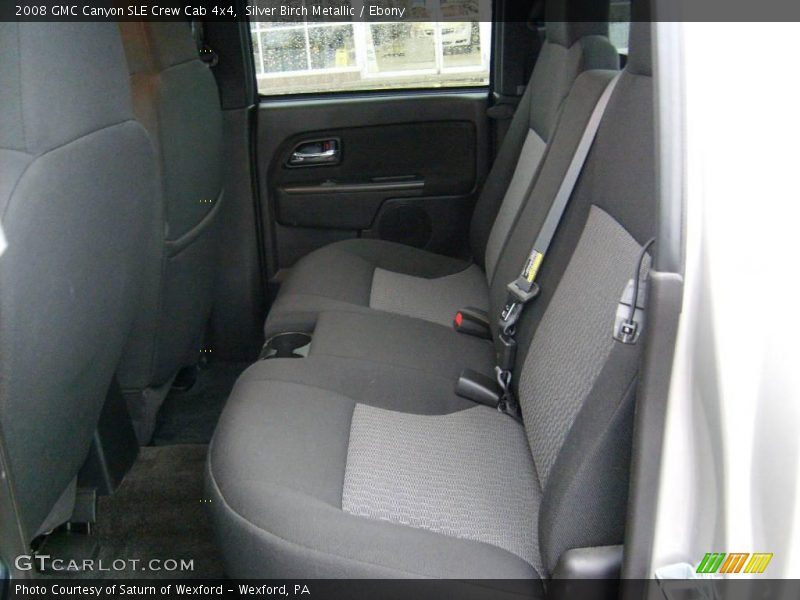 Silver Birch Metallic / Ebony 2008 GMC Canyon SLE Crew Cab 4x4