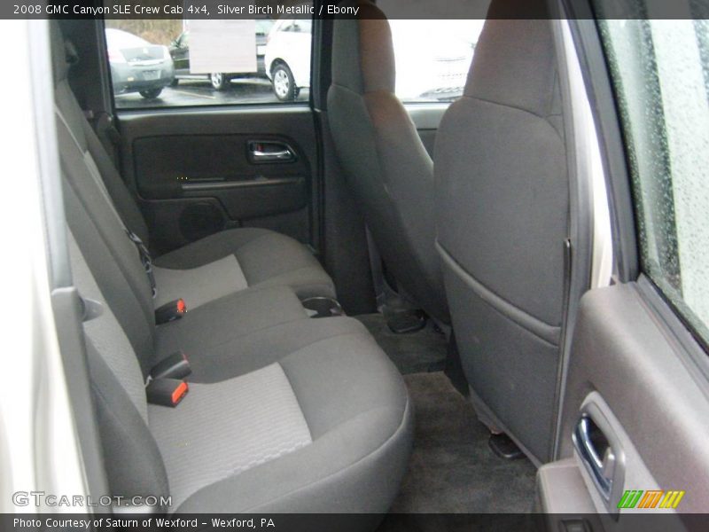 Silver Birch Metallic / Ebony 2008 GMC Canyon SLE Crew Cab 4x4
