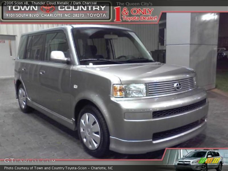 Thunder Cloud Metallic / Dark Charcoal 2006 Scion xB