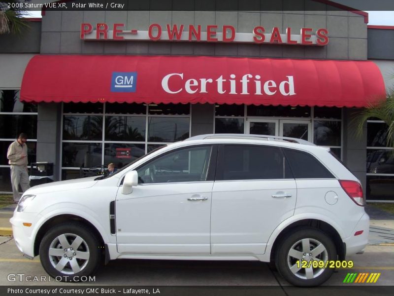 Polar White / Gray 2008 Saturn VUE XR