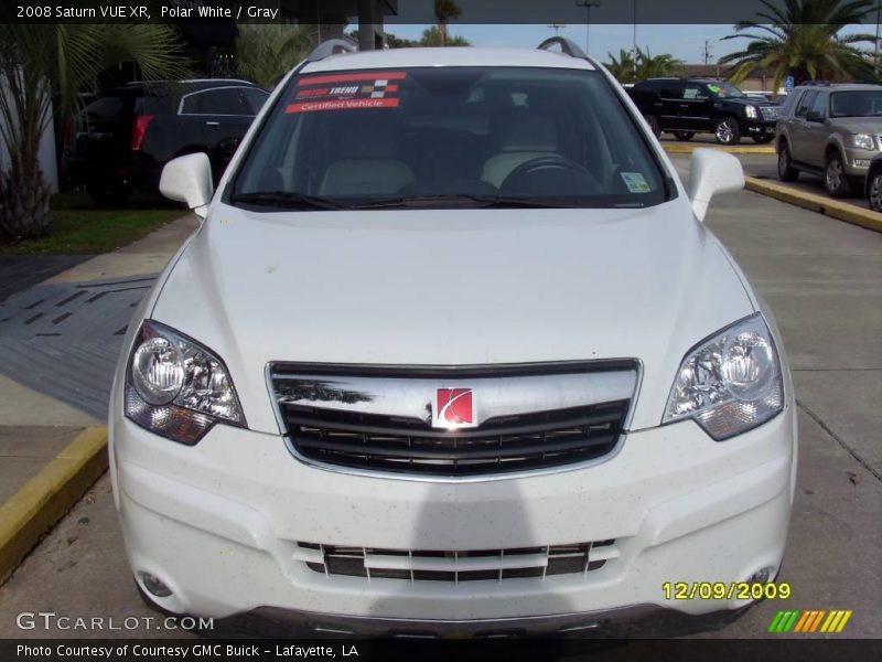 Polar White / Gray 2008 Saturn VUE XR