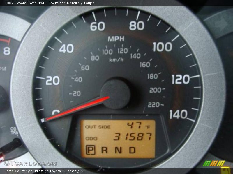 Everglade Metallic / Taupe 2007 Toyota RAV4 4WD