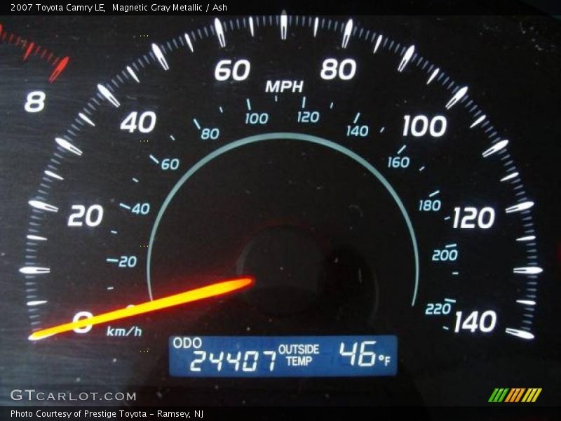 Magnetic Gray Metallic / Ash 2007 Toyota Camry LE