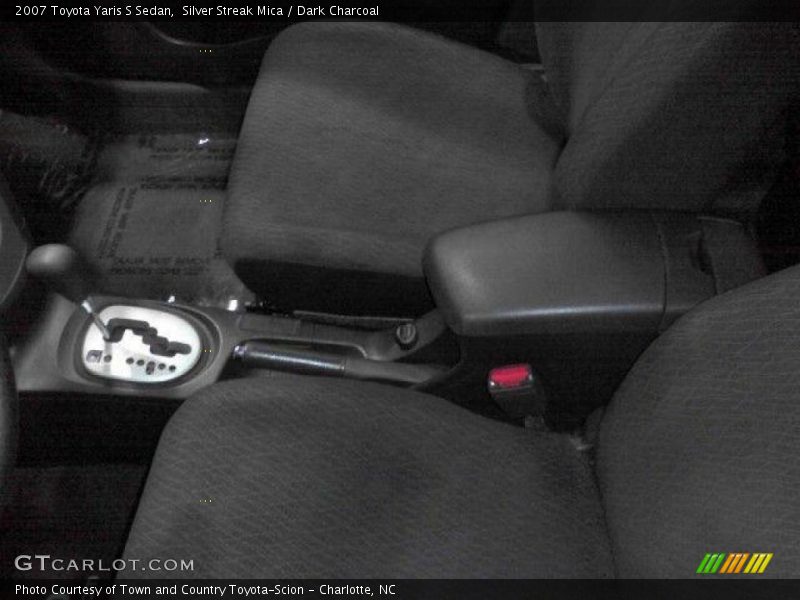 Silver Streak Mica / Dark Charcoal 2007 Toyota Yaris S Sedan