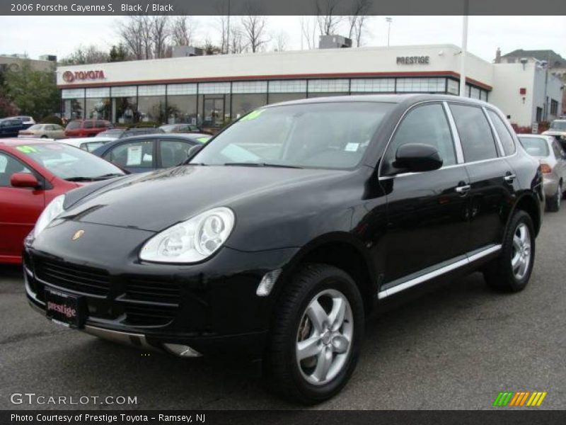 Black / Black 2006 Porsche Cayenne S