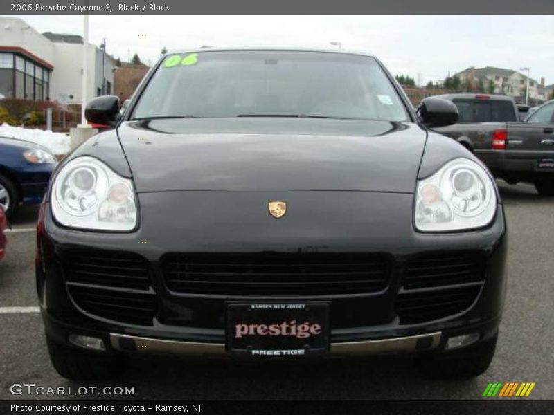 Black / Black 2006 Porsche Cayenne S