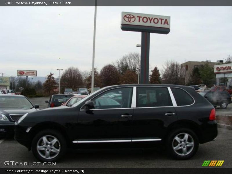 Black / Black 2006 Porsche Cayenne S