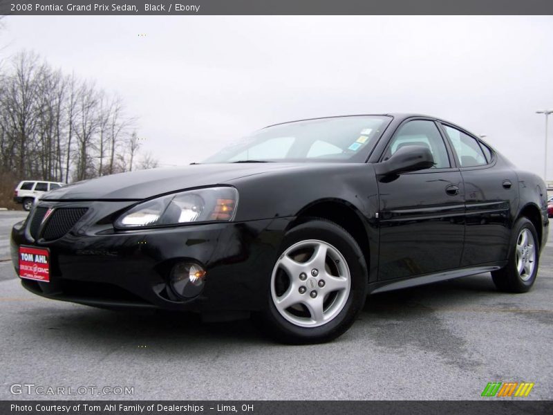 Black / Ebony 2008 Pontiac Grand Prix Sedan