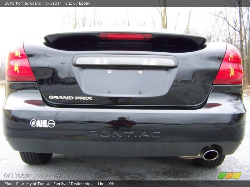 Black / Ebony 2008 Pontiac Grand Prix Sedan
