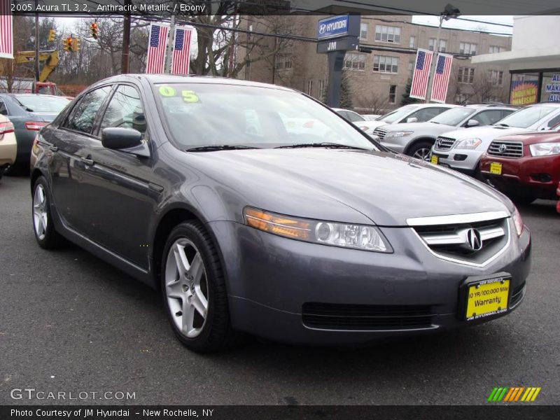 Anthracite Metallic / Ebony 2005 Acura TL 3.2