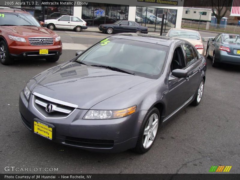 Anthracite Metallic / Ebony 2005 Acura TL 3.2
