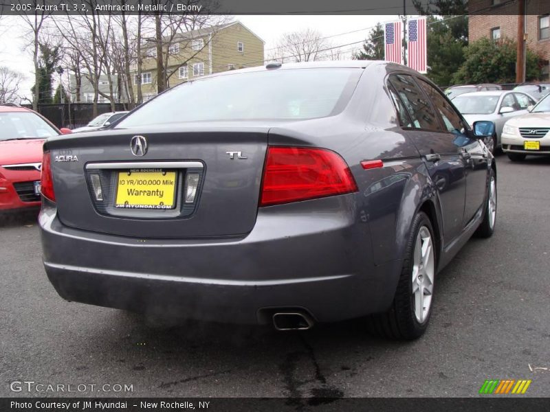 Anthracite Metallic / Ebony 2005 Acura TL 3.2