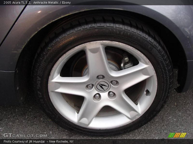 Anthracite Metallic / Ebony 2005 Acura TL 3.2