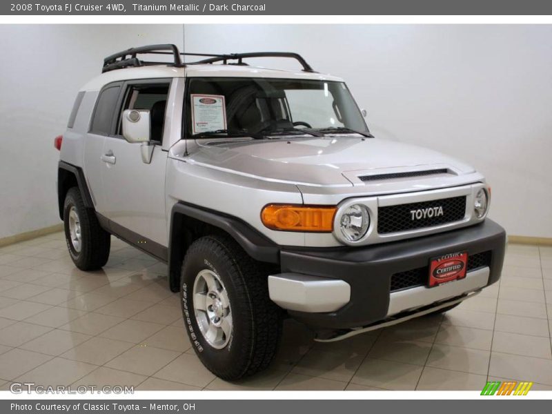 Titanium Metallic / Dark Charcoal 2008 Toyota FJ Cruiser 4WD