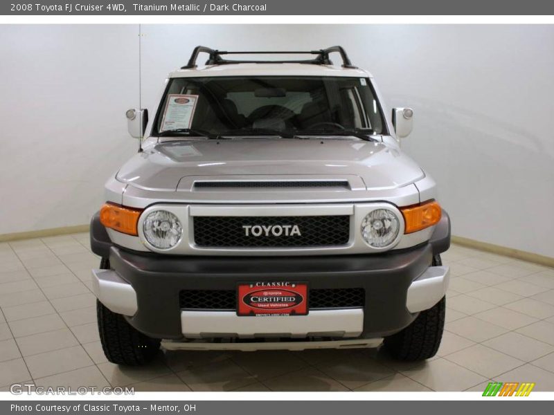 Titanium Metallic / Dark Charcoal 2008 Toyota FJ Cruiser 4WD