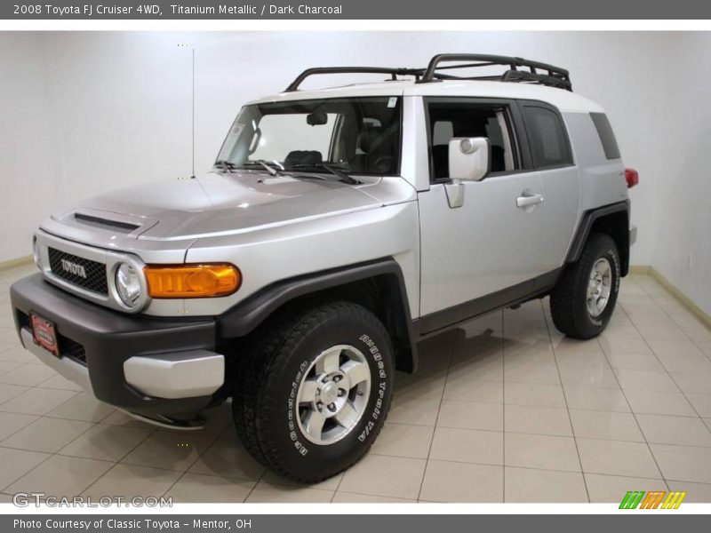 Titanium Metallic / Dark Charcoal 2008 Toyota FJ Cruiser 4WD