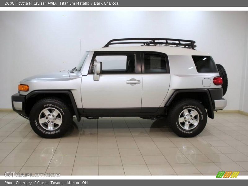 Titanium Metallic / Dark Charcoal 2008 Toyota FJ Cruiser 4WD