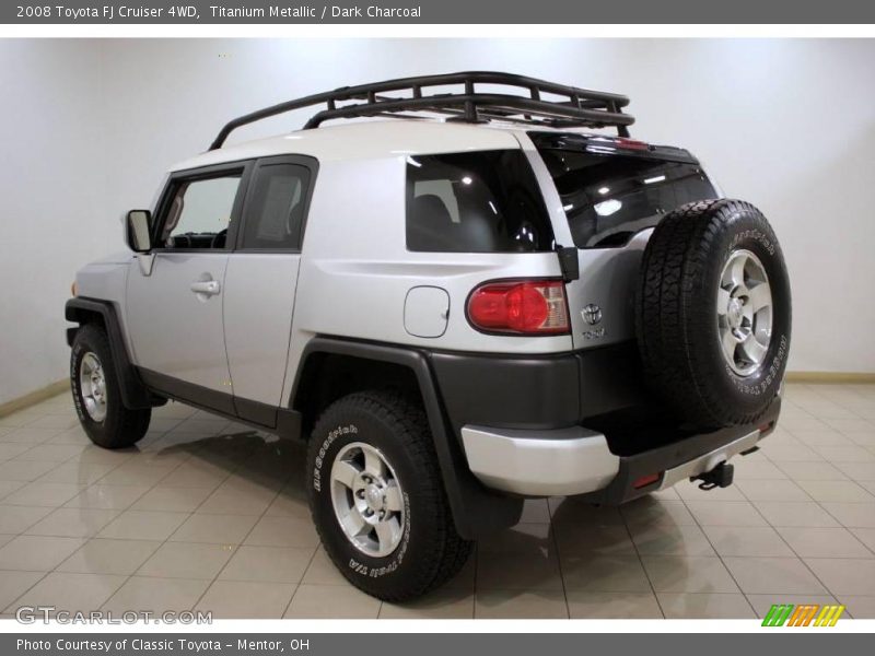 Titanium Metallic / Dark Charcoal 2008 Toyota FJ Cruiser 4WD