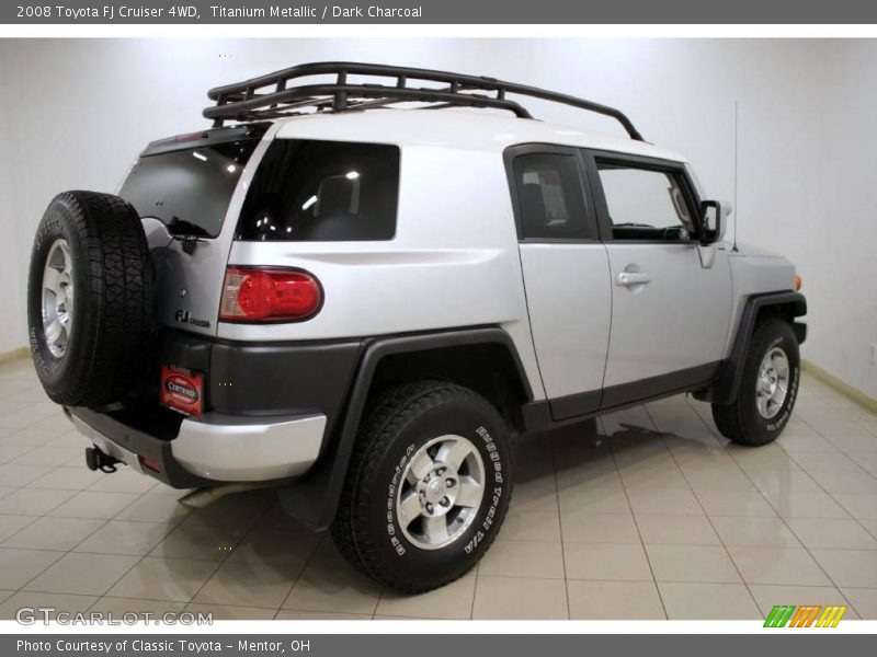 Titanium Metallic / Dark Charcoal 2008 Toyota FJ Cruiser 4WD