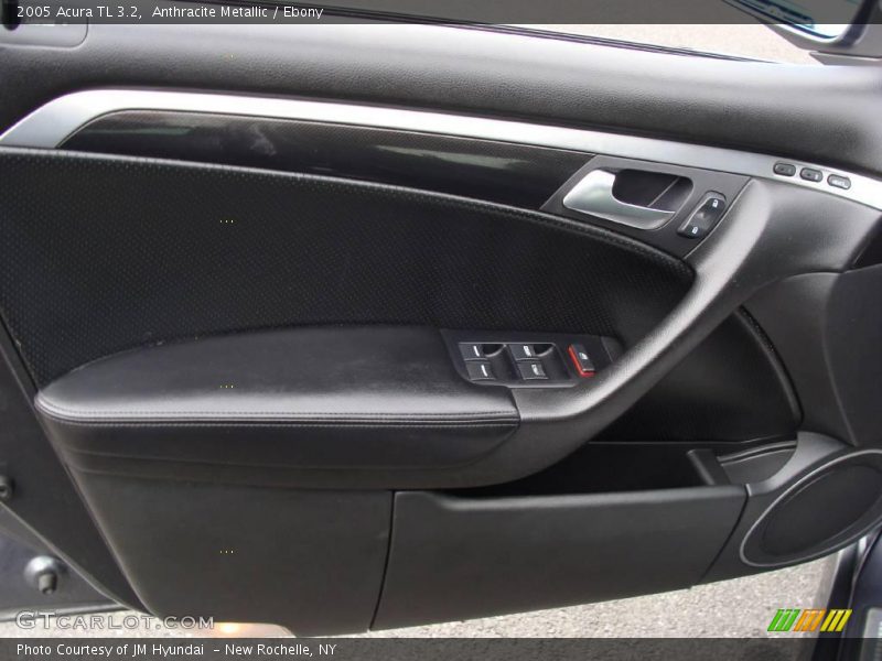Anthracite Metallic / Ebony 2005 Acura TL 3.2