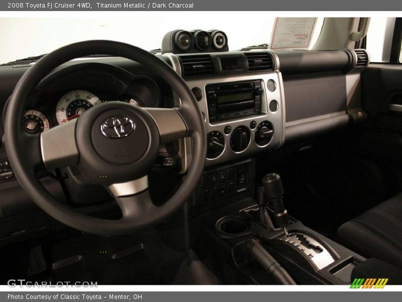 Titanium Metallic / Dark Charcoal 2008 Toyota FJ Cruiser 4WD