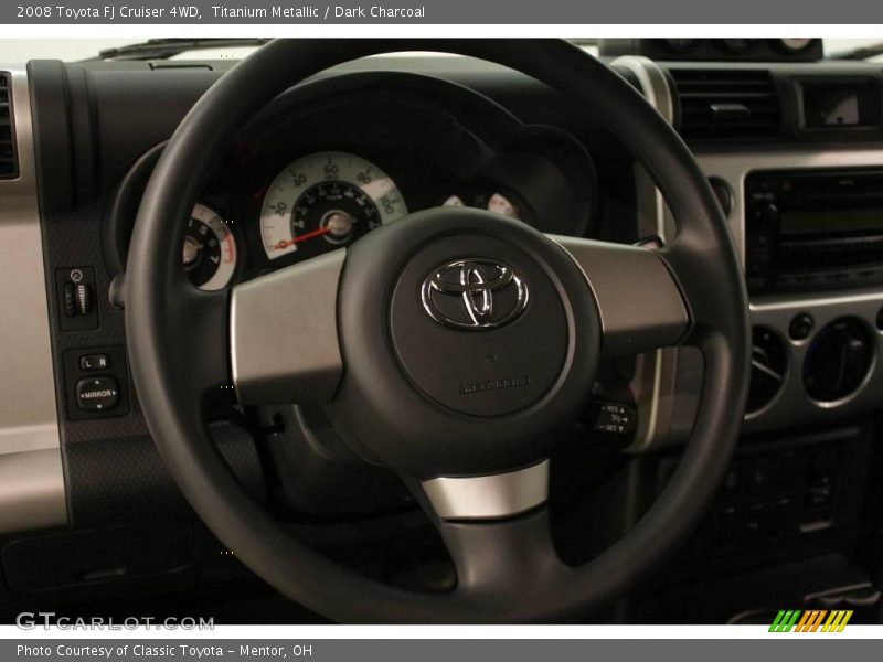 Titanium Metallic / Dark Charcoal 2008 Toyota FJ Cruiser 4WD