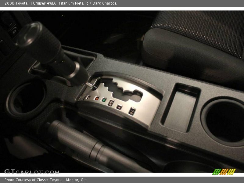Titanium Metallic / Dark Charcoal 2008 Toyota FJ Cruiser 4WD