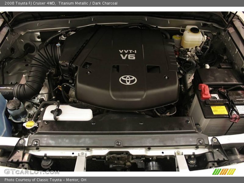 Titanium Metallic / Dark Charcoal 2008 Toyota FJ Cruiser 4WD