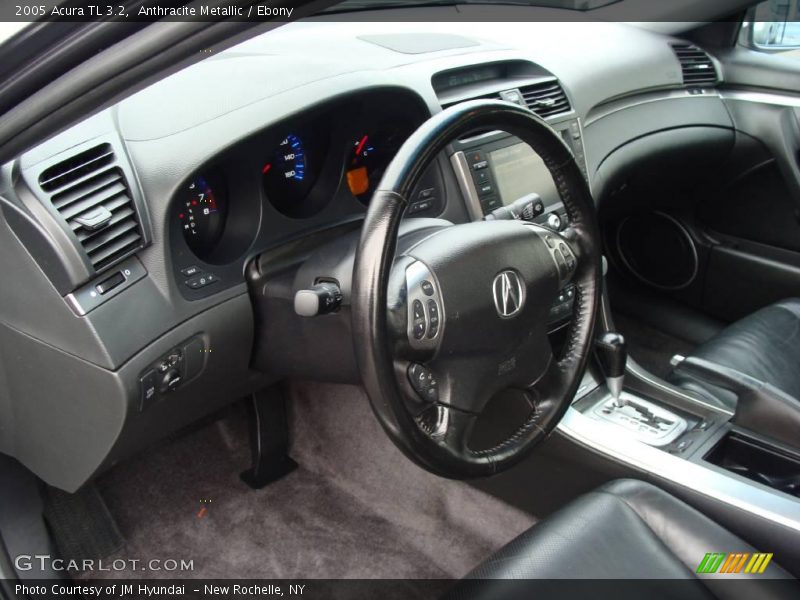 Anthracite Metallic / Ebony 2005 Acura TL 3.2