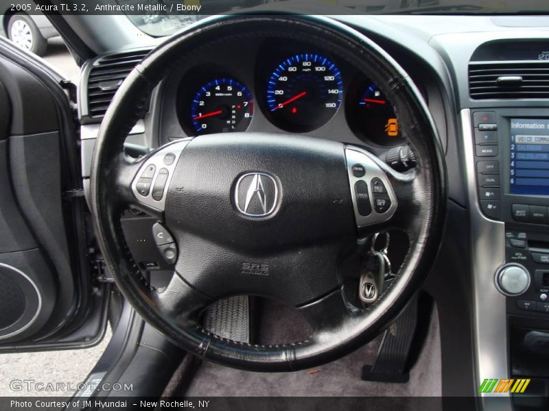 Anthracite Metallic / Ebony 2005 Acura TL 3.2