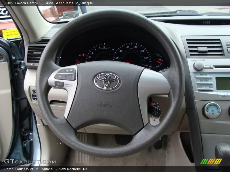 Aloe Green Metallic / Bisque 2009 Toyota Camry LE