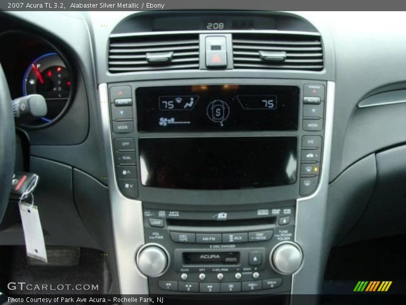 Alabaster Silver Metallic / Ebony 2007 Acura TL 3.2