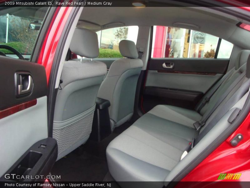 Rave Red Pearl / Medium Gray 2009 Mitsubishi Galant ES