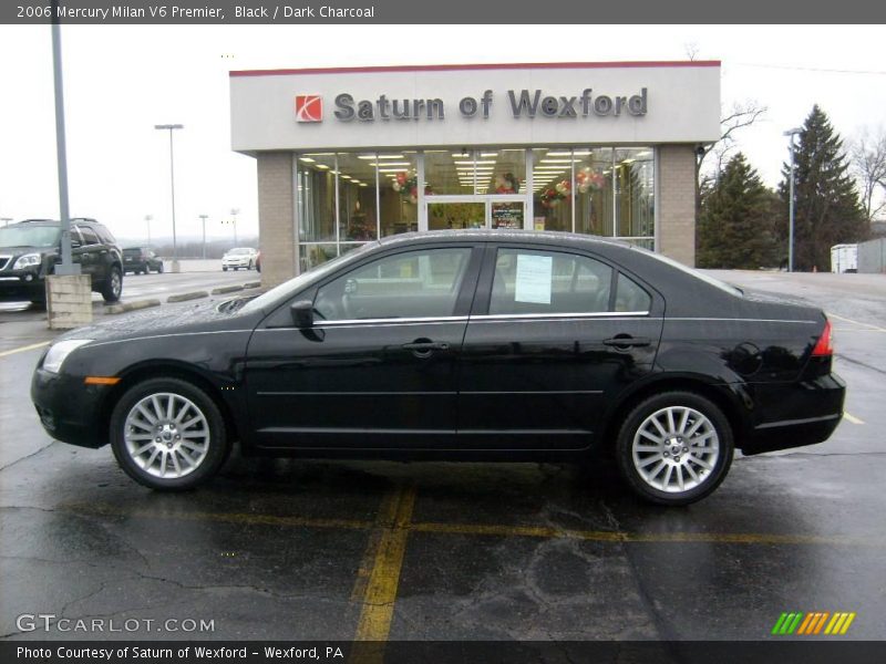 Black / Dark Charcoal 2006 Mercury Milan V6 Premier