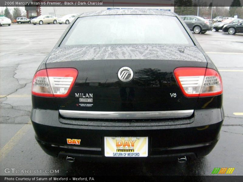 Black / Dark Charcoal 2006 Mercury Milan V6 Premier