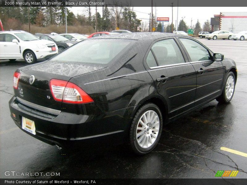 Black / Dark Charcoal 2006 Mercury Milan V6 Premier