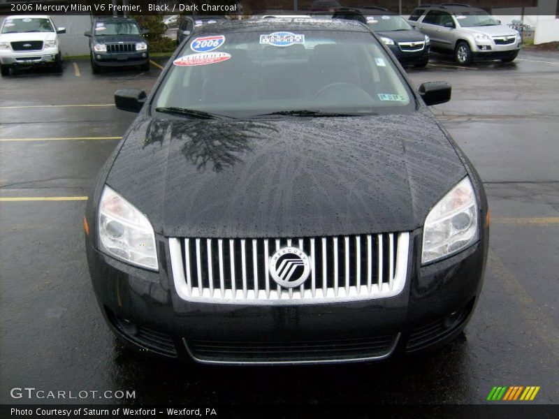 Black / Dark Charcoal 2006 Mercury Milan V6 Premier