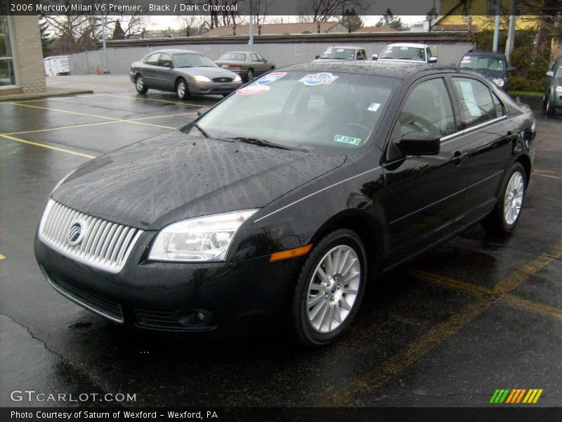 Black / Dark Charcoal 2006 Mercury Milan V6 Premier