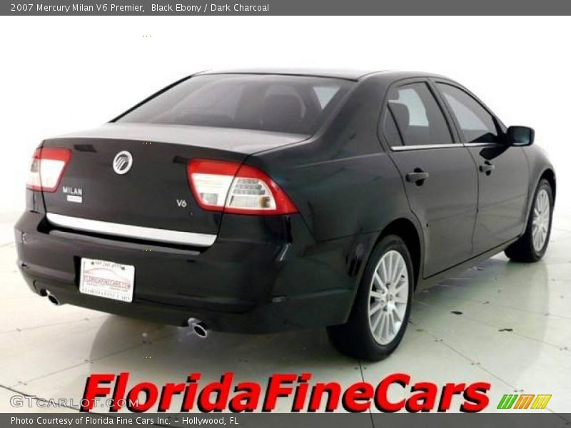 Black Ebony / Dark Charcoal 2007 Mercury Milan V6 Premier