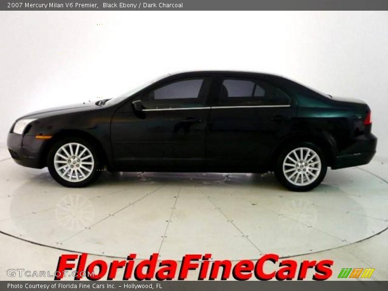 Black Ebony / Dark Charcoal 2007 Mercury Milan V6 Premier