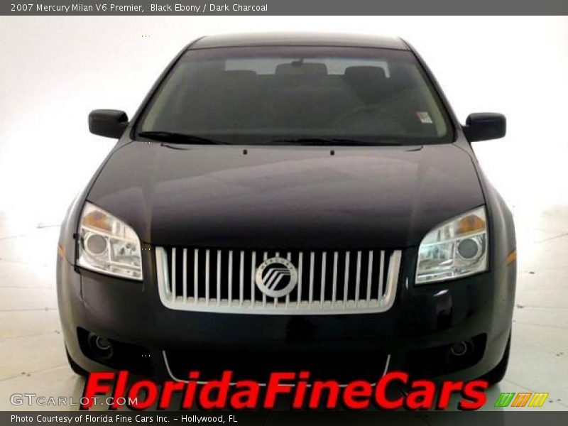 Black Ebony / Dark Charcoal 2007 Mercury Milan V6 Premier