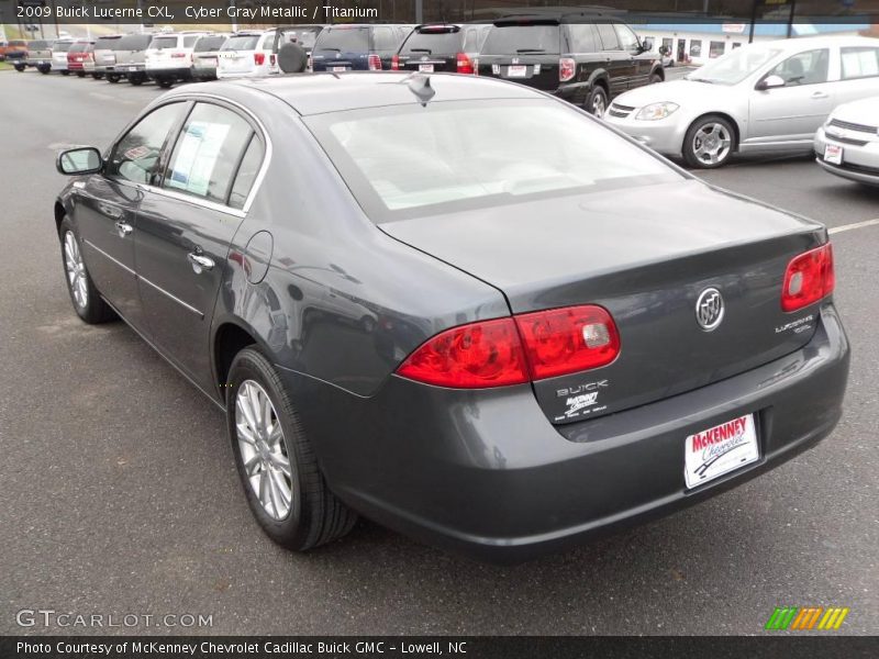 Cyber Gray Metallic / Titanium 2009 Buick Lucerne CXL