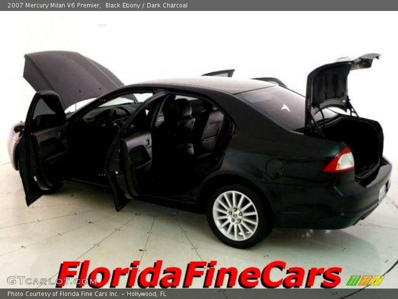 Black Ebony / Dark Charcoal 2007 Mercury Milan V6 Premier